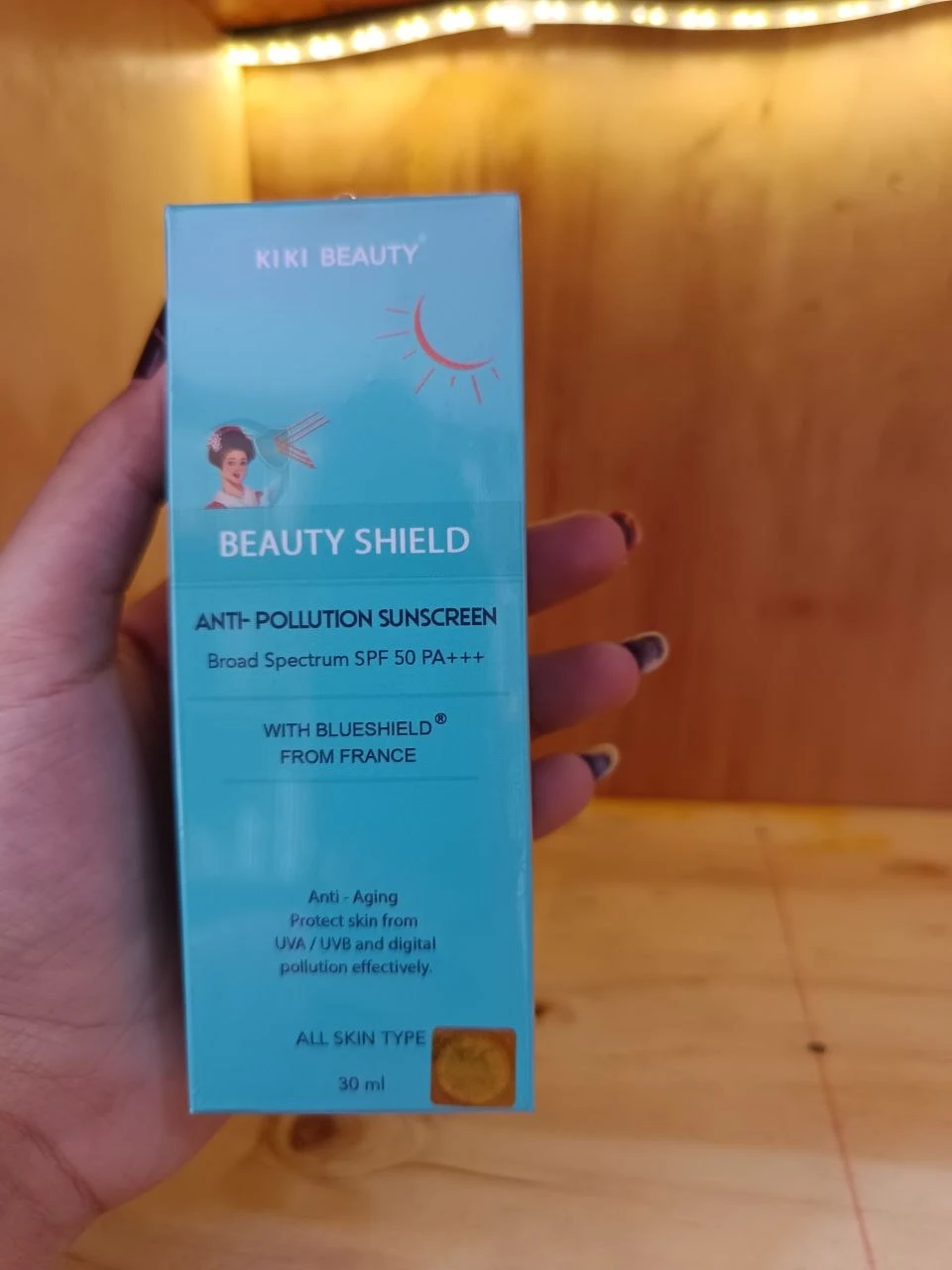 KIKI BEAUTY Beauty Shield Anti-Pollution Sunscreen
